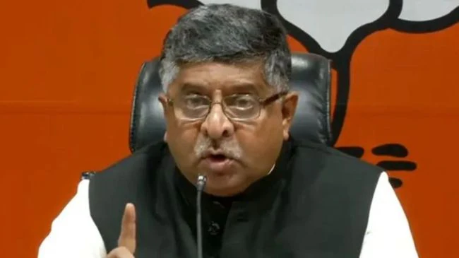 Ravi Shankar Prasad: ‘Why is Congress, Opposition shying away from a debate?’