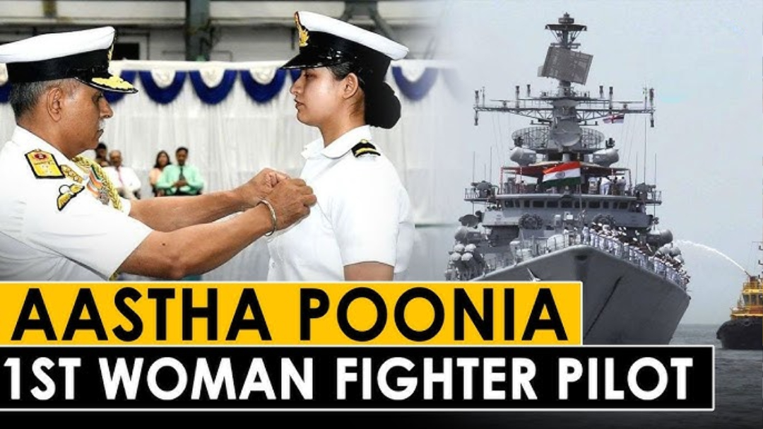 Aastha Poonia: Soaring High as India’s First Female Fighter Pilot