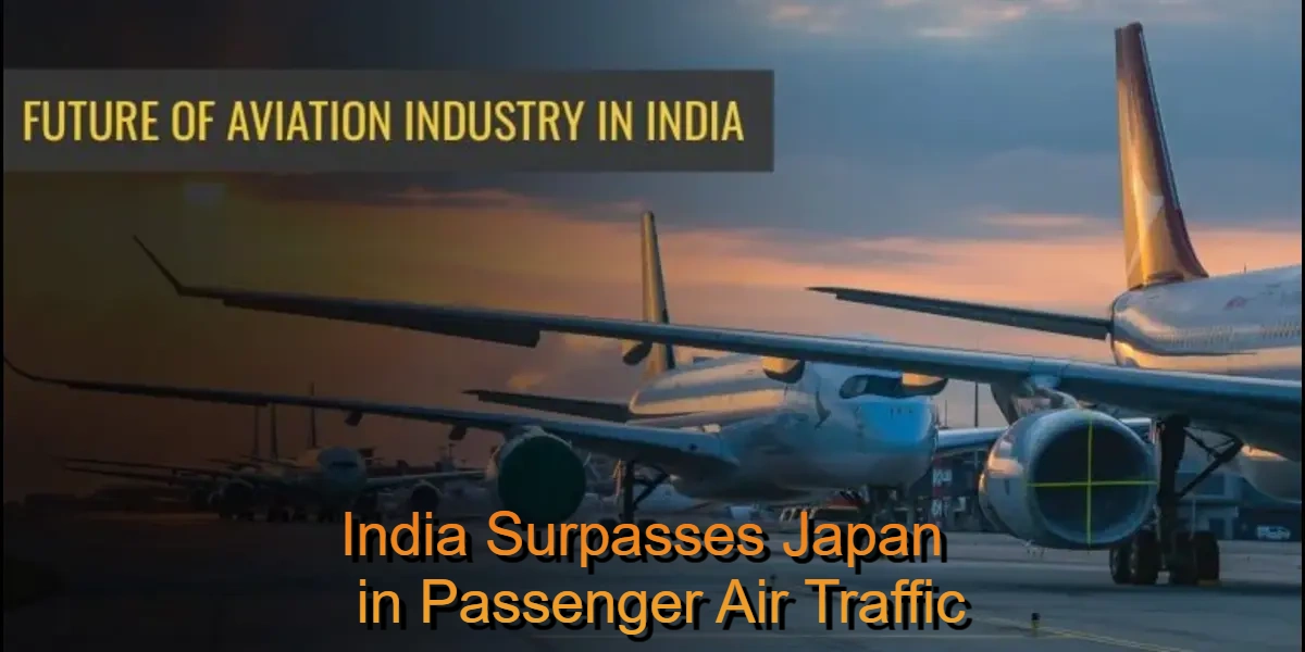 India Surpasses Japan in Passenger Air Traffic, Signifying Global Aviation Growth India Surpasses Japan in Passenger Air Traffic, Signifying Global Aviation Growth