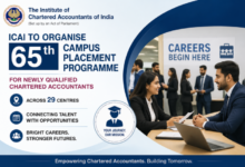 ICAI to Organise 65th Campus Placement Programme